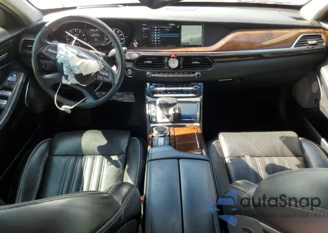 2018 Genesis G90 Premium z USA, uszkodzony, nr VIN KMHG34JA6JU039685